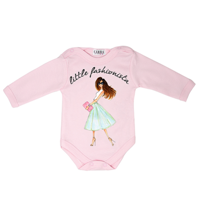 Carra Little Fashionista бебешко боди