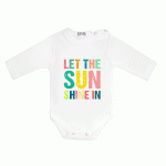 Carra Let The Sun бебешко боди