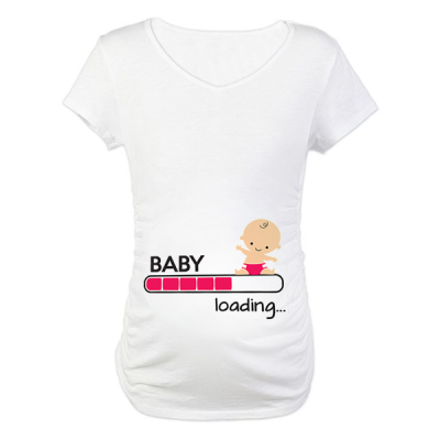 Carra Baby Loading-Girl тениска за бременни