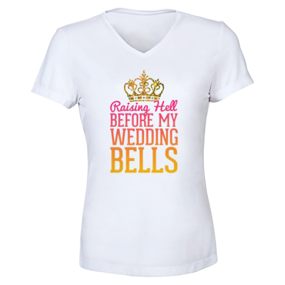 Carra Before My Wedding Bells дамска тениска 
