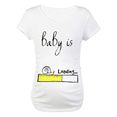 Carra Baby is Loading тениска за бременни