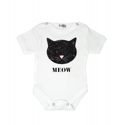 Carra Summer Meow бебешко боди