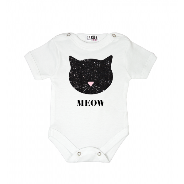 Carra Summer Meow бебешко боди